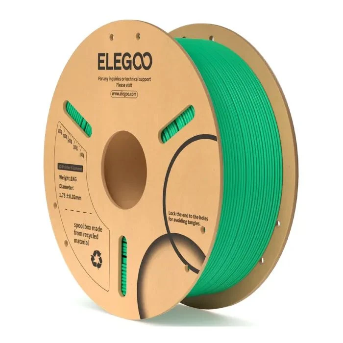 Пластик для 3D-принтера ELEGOO PLA 1кг, 1.75мм, green sea (50.203.0108) (UA)