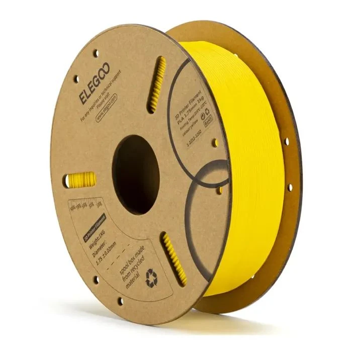 Пластик для 3D-принтера ELEGOO PLA 1кг, 1.75мм, жовтий (50.203.0044) (UA)