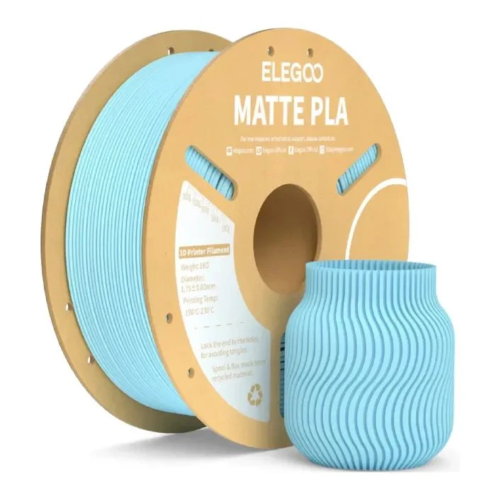 Пластик для 3D-принтера ELEGOO PLA matte 1кг, 1.75мм, blue ice (50.203.0259) (UA)