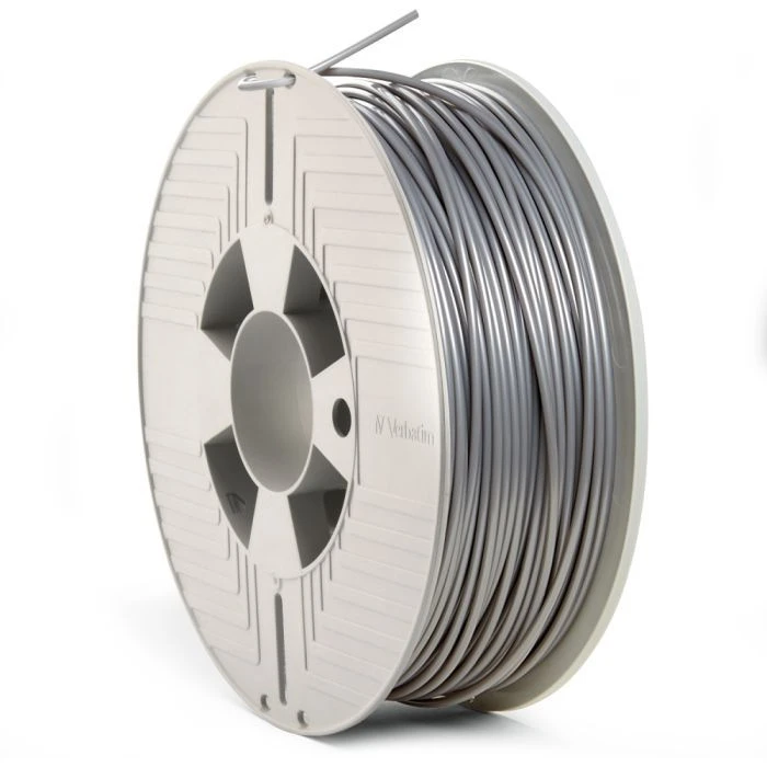 Пластик для 3D-принтера Verbatim ABS 2.85мм Aluminium Grey 1kg (55036) (UA)