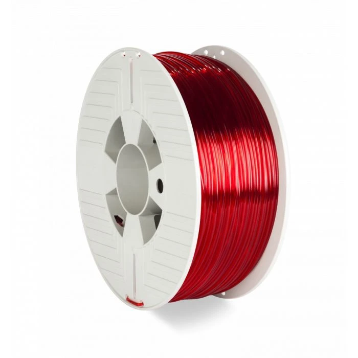 Пластик для 3D-принтера Verbatim PETG, 2,85 мм, 1 кг, red-transparent (55062) (UA)