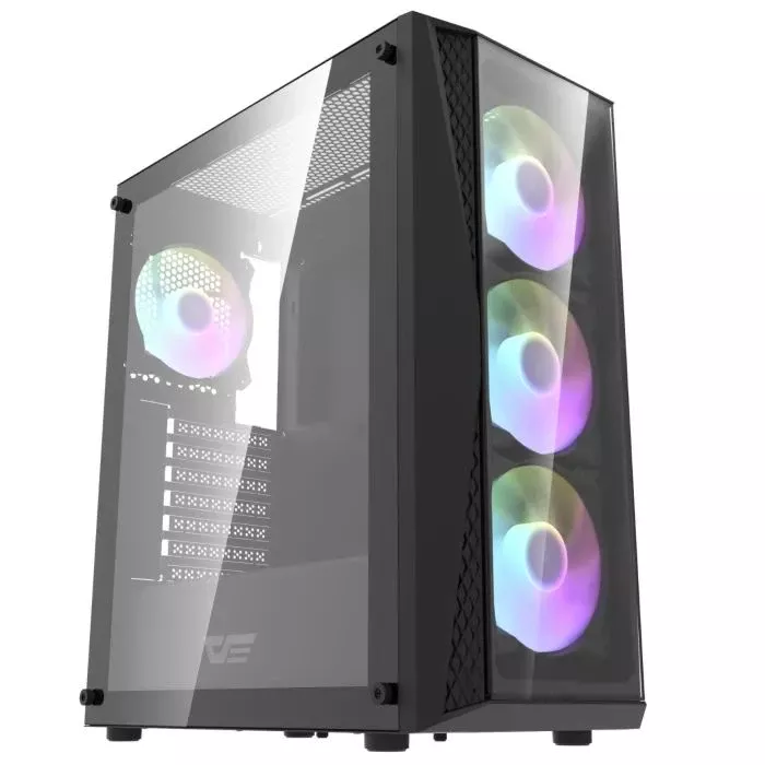 Корпус DARKFLASH DK352 PLUS BLACK (UA)