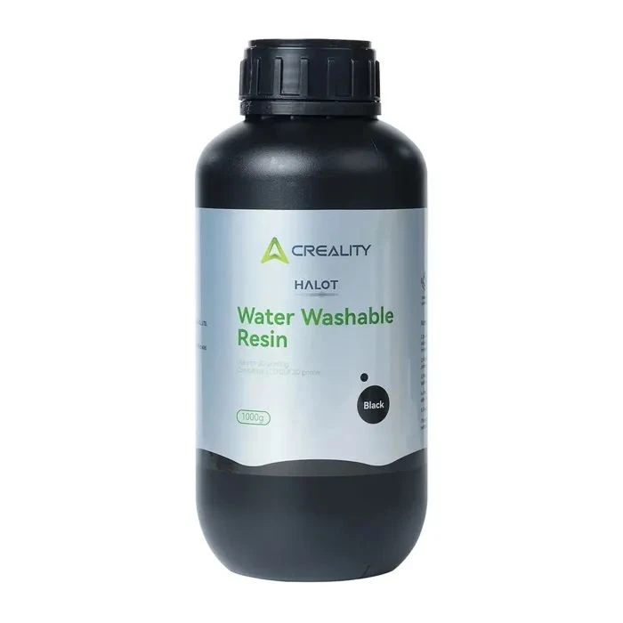 Фотополимерная смола Creality Resin, HALOT, Water Washable 1кг, black (3302010054) (UA)