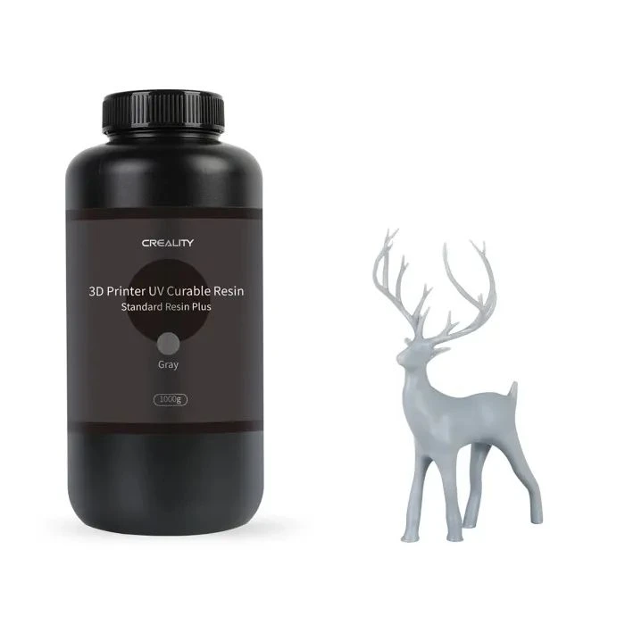 Фотополимерная смола Creality Resin, LCD Standard Plus 1кг, grey (3302020089) (UA)