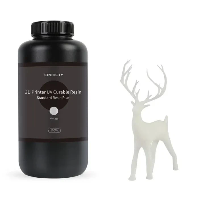 Фотополімерна смола Creality Resin, LCD Standard Plus 1кг, біла (3302020085) (UA)