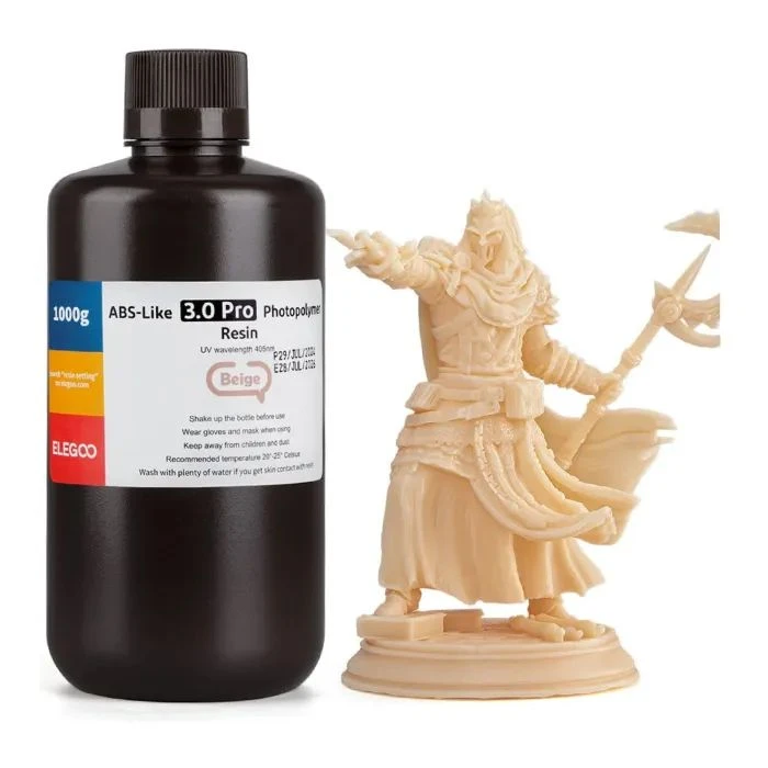 Фотополімерна смола ELEGOO Resin, ABS-like 3.0 1кг, бежевий (50.103.0195) (UA)