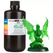 Фотополімерна смола ELEGOO Resin, ABS-like 3.0 плюс 1кг, прозорий зелений (50.103.0227) (UA)