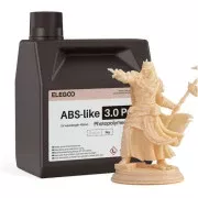 Фотополімерна смола ELEGOO Resin, ABS-like 3.0 pro 2кг, бежевий (50.103.0249) (UA)
