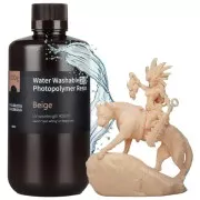 Фотополімерна смола ELEGOO Resin, Water Washable, 2.0 1кг, бежевий (50.103.0201) (UA)