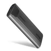 Карман внешний AXAGON USB-C 10Gbps metal box for M.2 NVMe & SATA SSD THIN SCREWLESS (EEM2-GTS2) (UA)