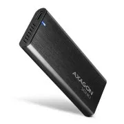 Карман внешний AXAGON USB-C 3.2 Gen 2 metal box for M.2 SATA SSD RAW (EEM2-SBC) (UA)