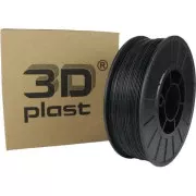Пластик для 3D-принтера 3Dplast PETG 1.75мм, 3кг, чорний (3DPTG1753BLK) (UA)