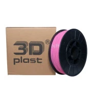 Пластик для 3D-принтера 3Dplast PLA 1.75мм, 0.85кг, рожевий (3DPLA17508PNK) (UA)