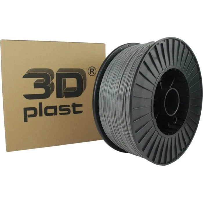 Пластик для 3D-принтера 3Dplast PLA 1.75мм, 3кг, gray (3DPLA1753GRE) (UA)