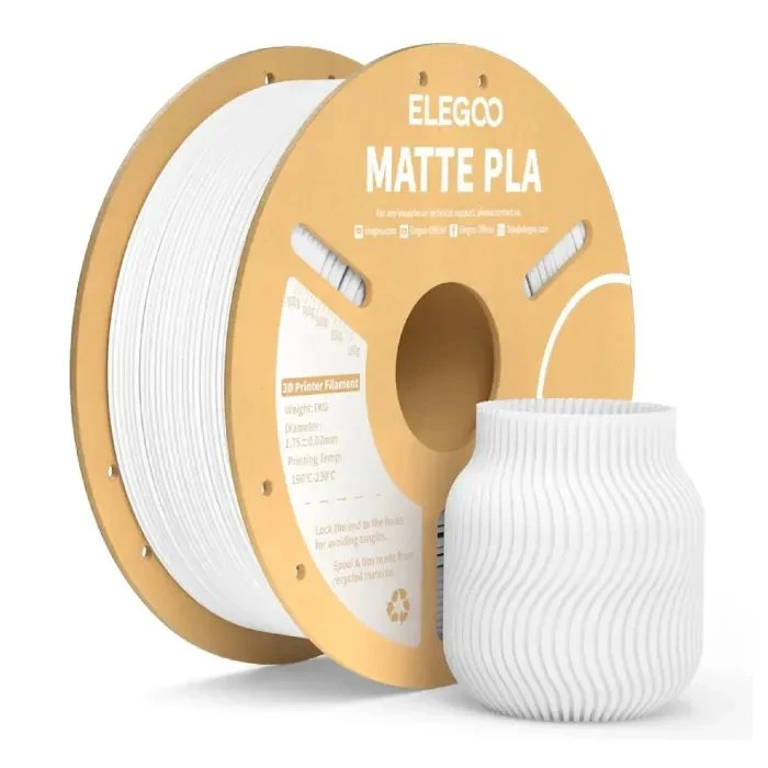 Пластик для 3D-принтера ELEGOO PLA matte 1кг, 1.75мм, white (50.203.0251) (UA)