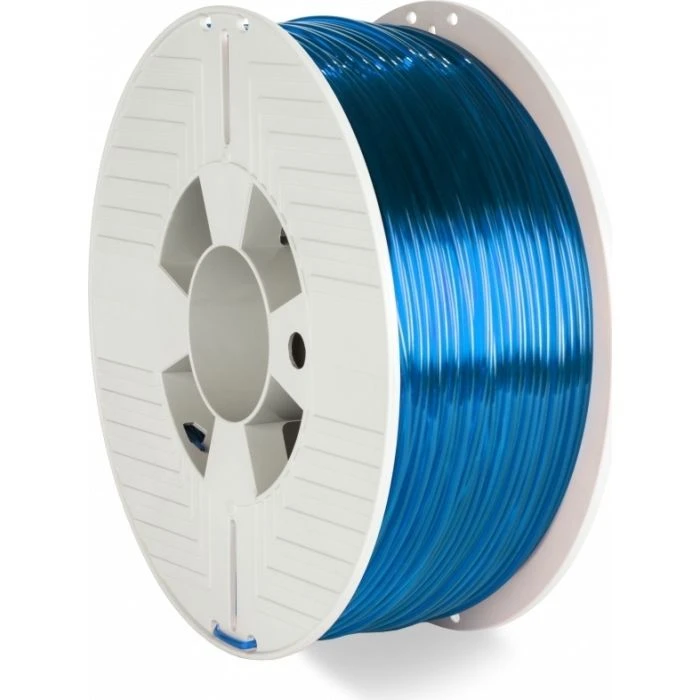 Пластик для 3D-принтера Verbatim PETG, 2,85 мм, 1 кг, Blue Transparent (55064) (UA)