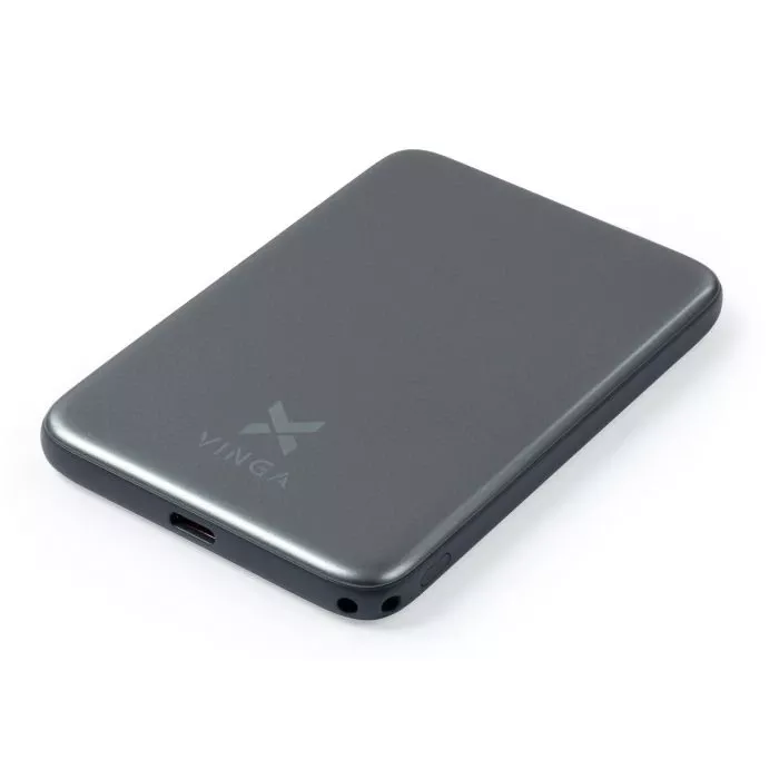 Мобільна батарея Vinga 5000 mAh 20W/15W Wireless (VPBB520WL) (UA)