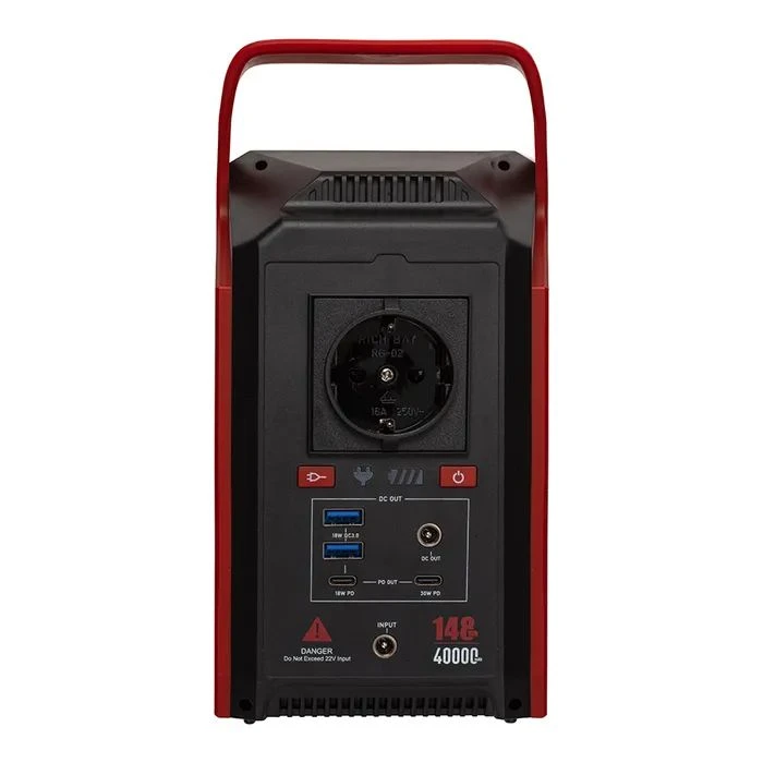 Зарядна станція PowerPlant PP-425 40000mAh, PD 30W, AC 200W (PB931415) (UA)