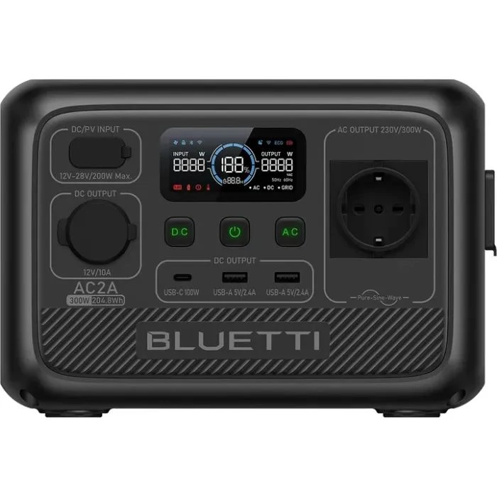 Зарядна станція BLUETTI AC2A 300W 204.8Wh (AC2A) (UA)