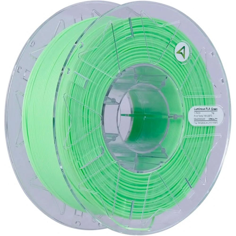 Філамент Creality Hyper PLA 1.75mm Люмінесцентний зелений (3301010541) (UA)