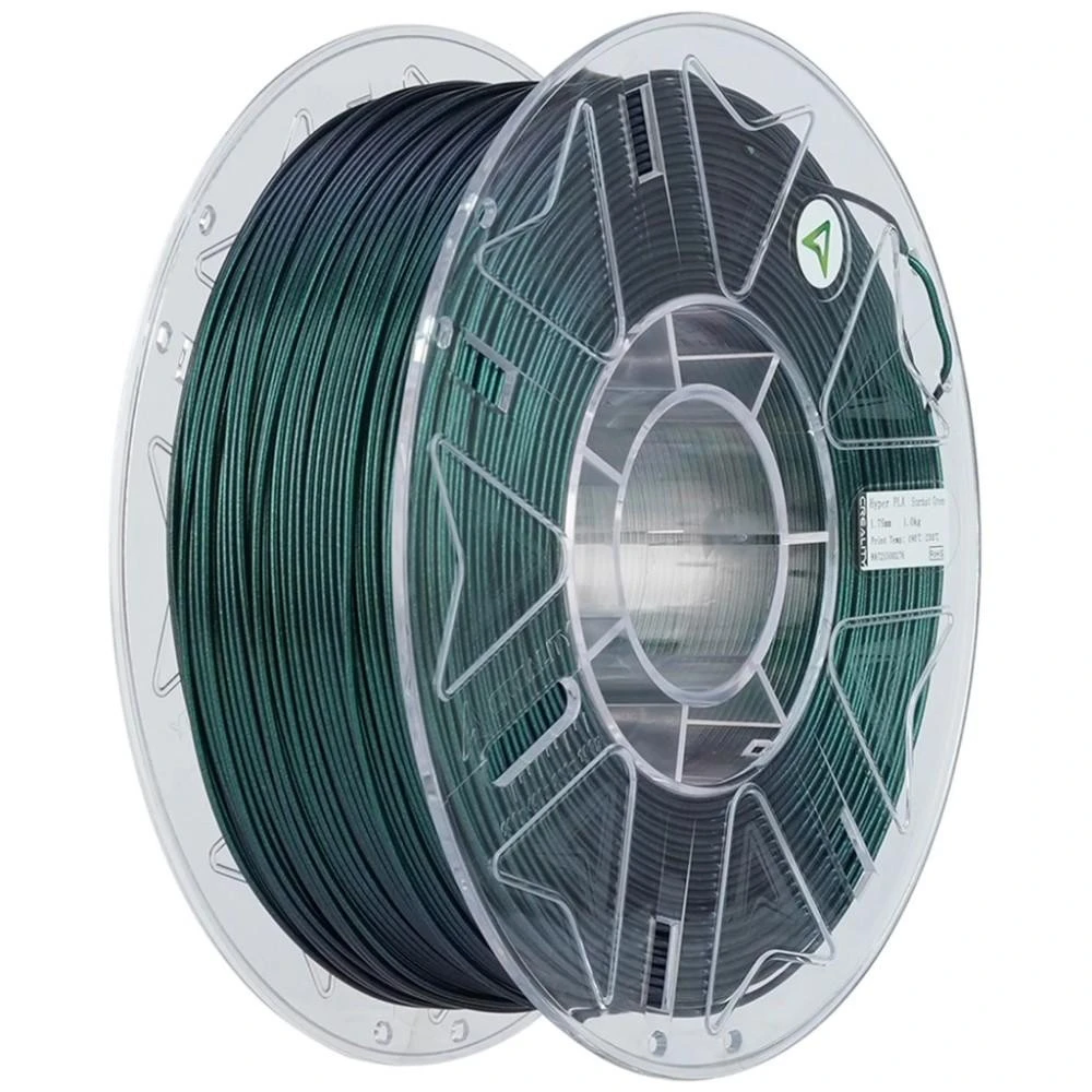 Филамент Creality PLA Hyper RFID Stardust 1.75mm, 1kg, green (3301010567) (UA)