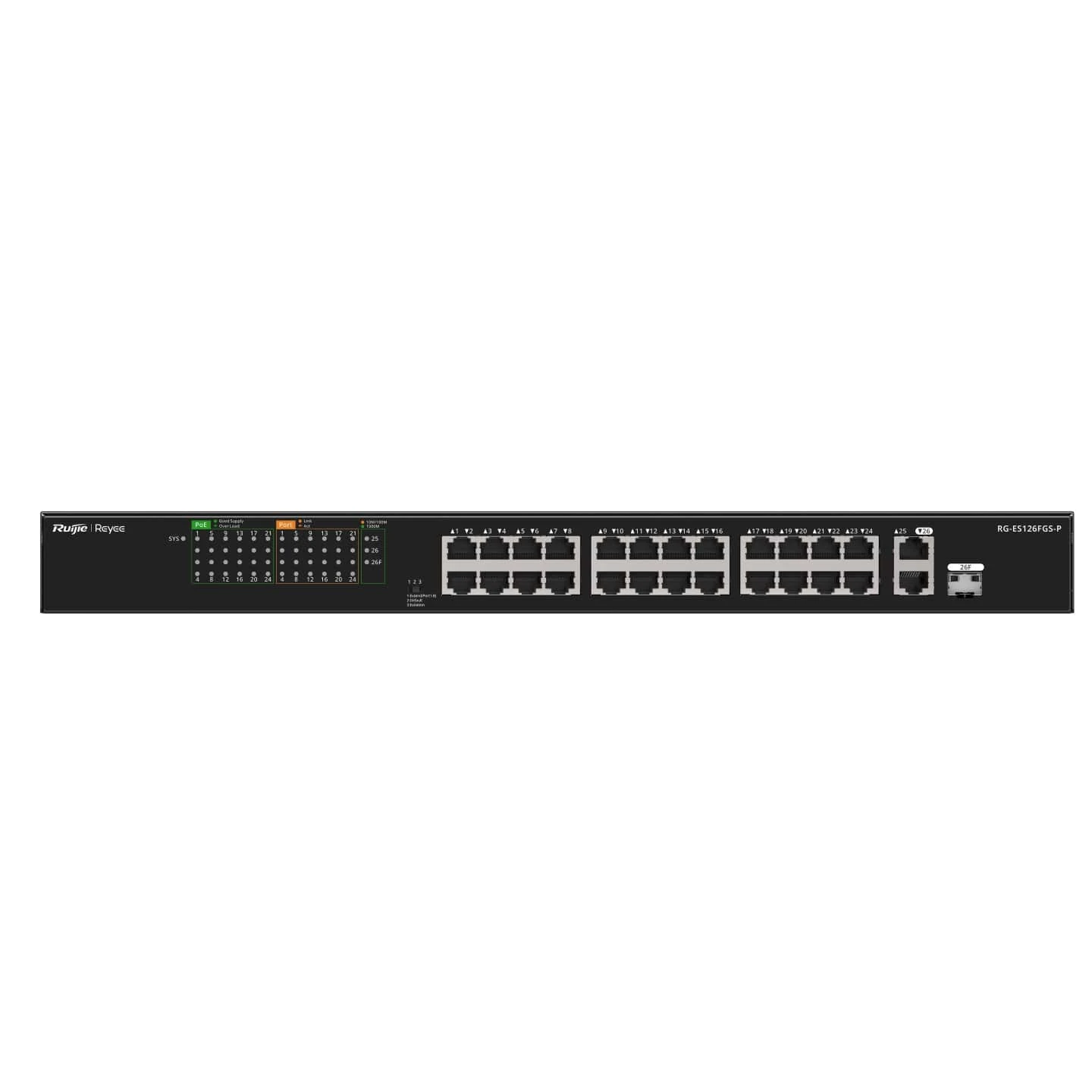 Комутатор Ruijie Reyee RG-ES126FGS-P (UA)