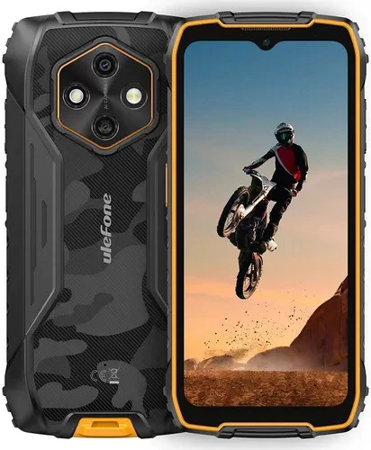 Мобильный телефон Ulefone RugKing 4 Pro 8/256GB Black-Orange (6975326660921) (UA)