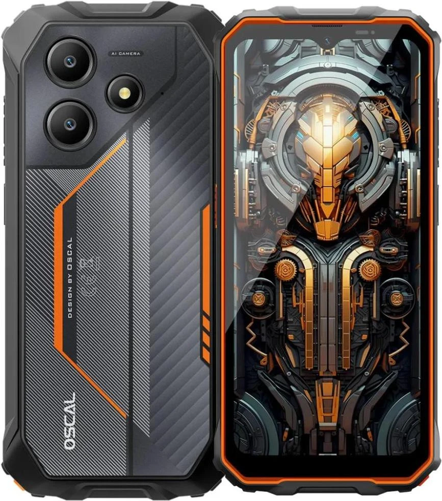 Телефон Blackview Oscal Marine 2 4/64GB Orange