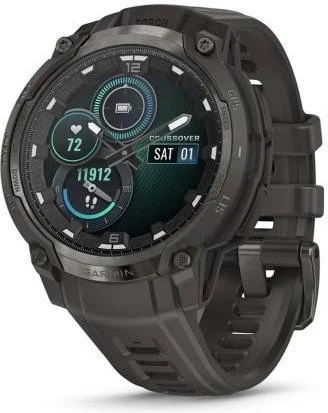Смарт-часы Garmin Instinct Crossover AMOLED Charcoal (010-03398-00) (UA)