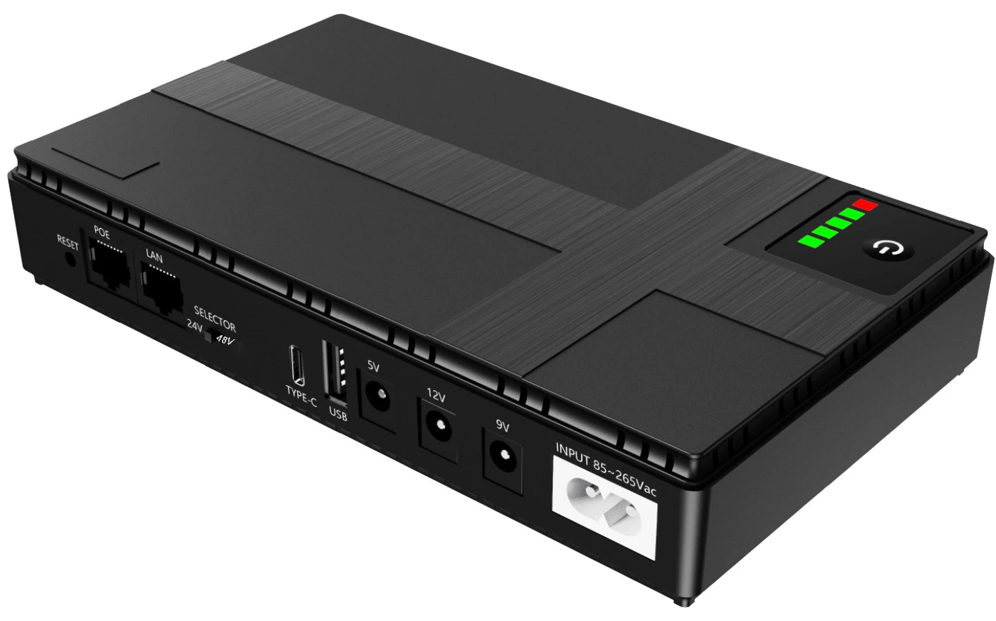 Источник бесперебойного питания Yepo DC-UPS YP-36W/12000mAh LiFePO4 DC-9V/12V/24V/48V (UA-112969) (UA)