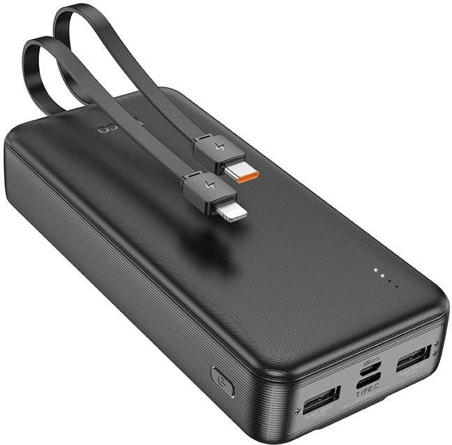 Мобільна батарея Hoco J118A 20000mAh 10W Black
