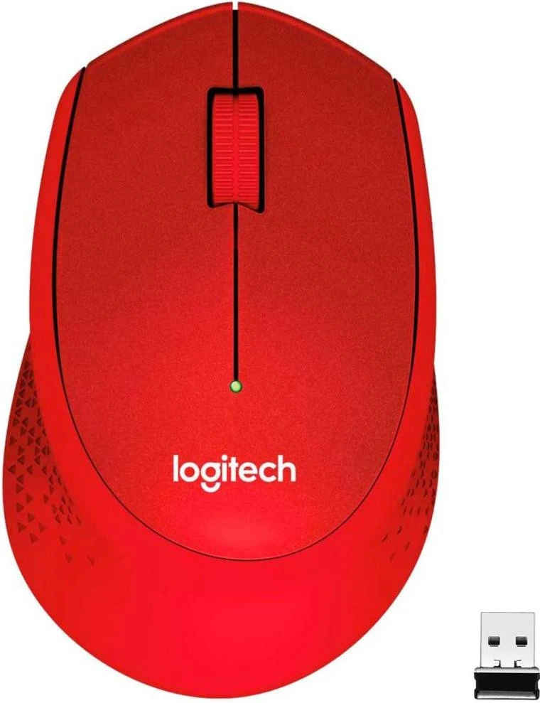 Миша Logitech M330 Silent Plus Red (910-004911)