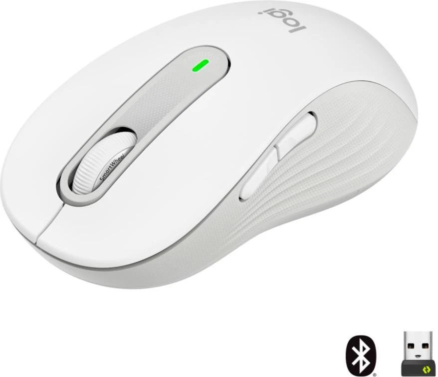 Мышь Logitech Signature M650 L Wireless Mouse Off-White (910-006238)