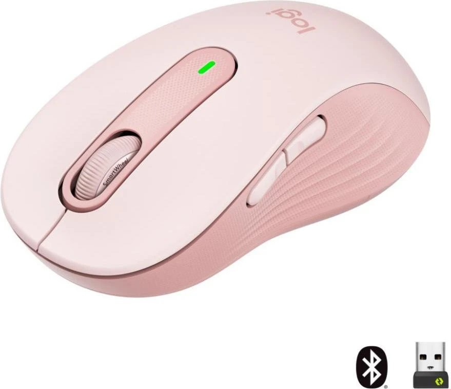 Мышь Logitech Signature M650 Wireless Mouse Rose (910-006254)