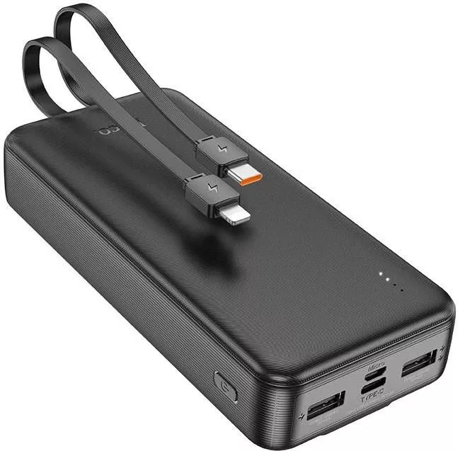 Мобільна батарея Hoco J118A 20000mAh 10W Black