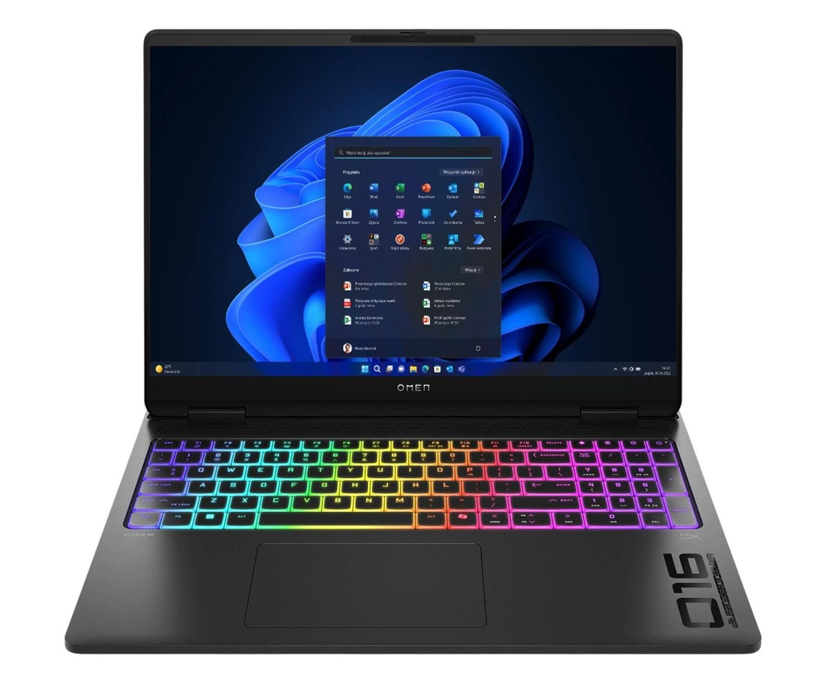 Ноутбук HP OMEN 16 Ryzen AI 9 HX 375/32GB/1TB/Win11X RTX5080 240Hz (16-ak0011nw (CX6D8EA))