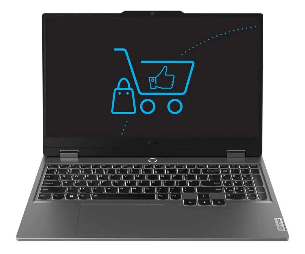 Ноутбук Lenovo LOQ-15 Ryzen 5-7235HS/16GB/512+512 RTX3050 144Hz (83JC0068PB)