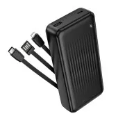 Borofone BJ79A Clever 20000mAh (with 3 cables) Black