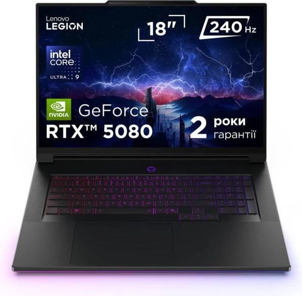 Ноутбук Lenovo Legion 9 18IAX10 Eclipse Black (83EY005CRA)