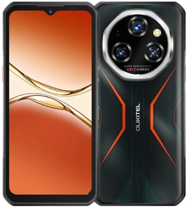 Телефон Oukitel WP55 S 8/256GB Black-Orange
