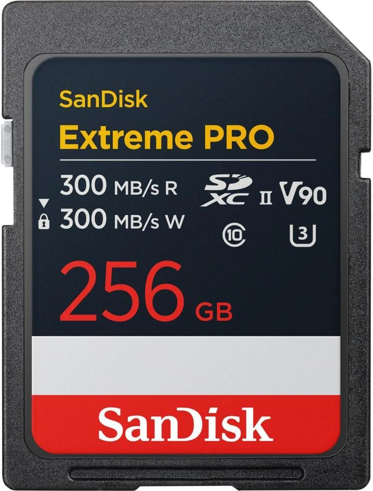 Карта памяти SanDisk 256 GB SDXC Extreme Pro (SDSDXDM-256G-GN4IN)