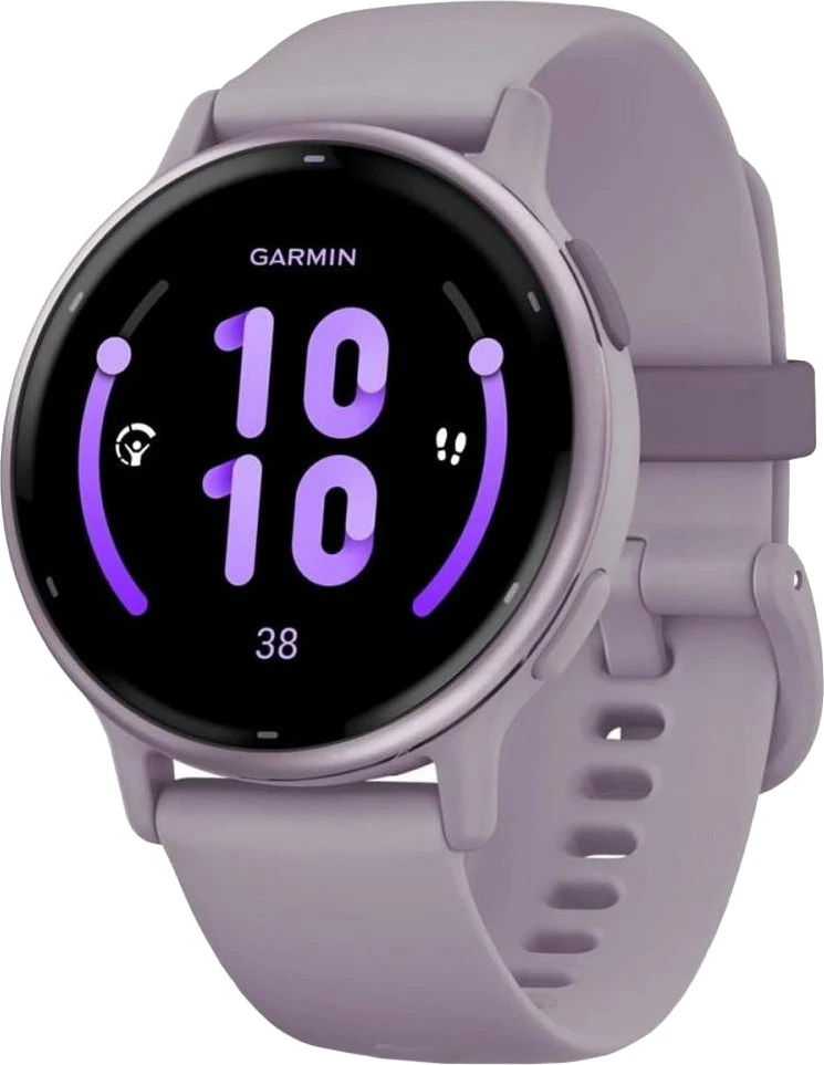 Смарт-часы Garmin vivoactive 5 Metallic Orchid Aluminum Bezel with Orchid Case and Silicone (010-02862-13/53)
