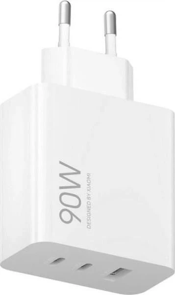 Сетевое зарядное устройство Xiaomi 90W HyperCharge White (BHR087MEU)