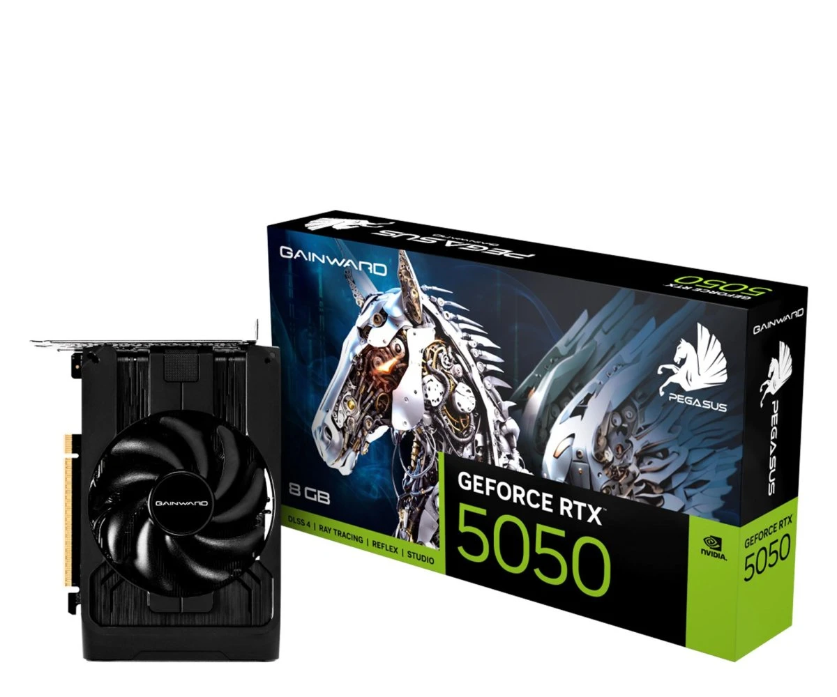 Видеокарта Gainward GeForce RTX 5050 StormX 8GB GDDR6 DLSS4 (NE65050019P1-GB2070E) EU