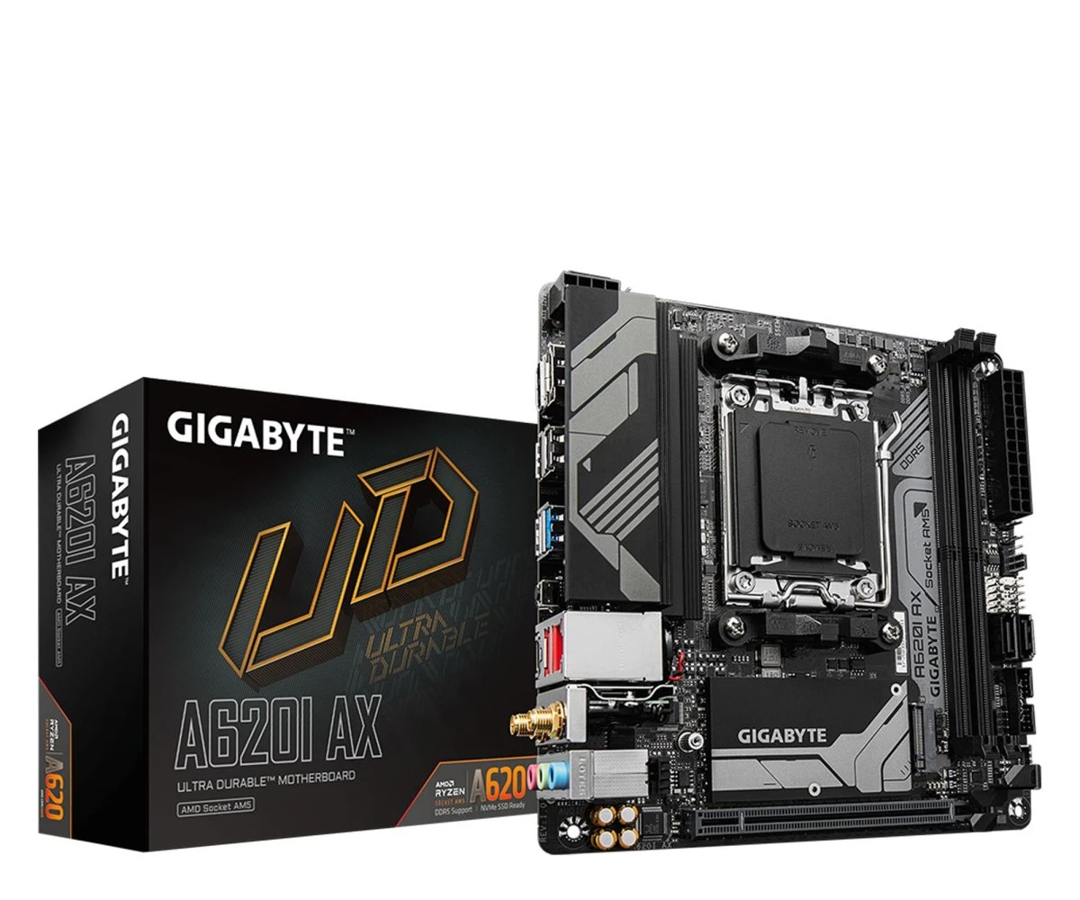 Материнська плата Gigabyte A620I AX EU