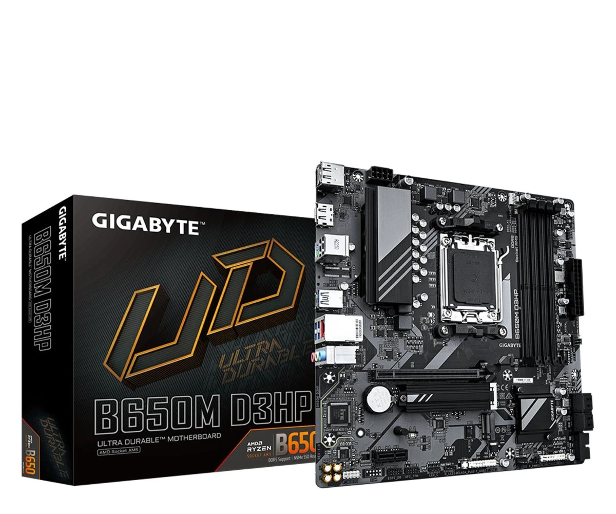 Материнська плата Gigabyte B650M D3HP EU