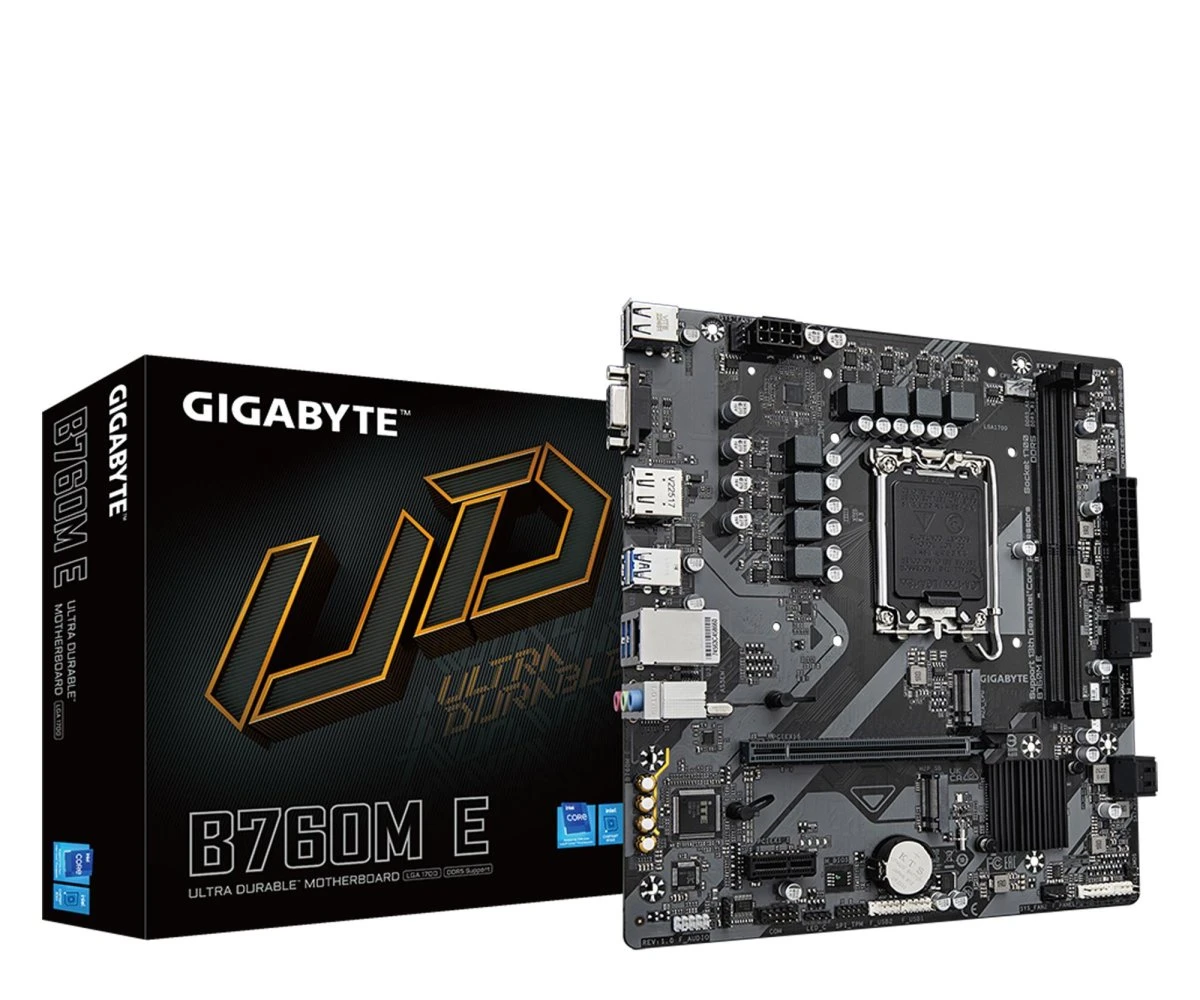 Материнська плата Gigabyte B760M E EU