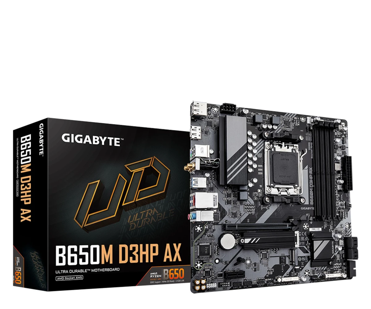 Материнська плата Gigabyte B650M D3HP AX EU