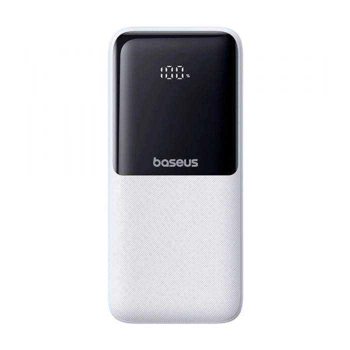 Мобільна батарея Baseus Lipow 20000mAh 22,5W PD, QC/3.0, White (P10079102213-00) (UA)
