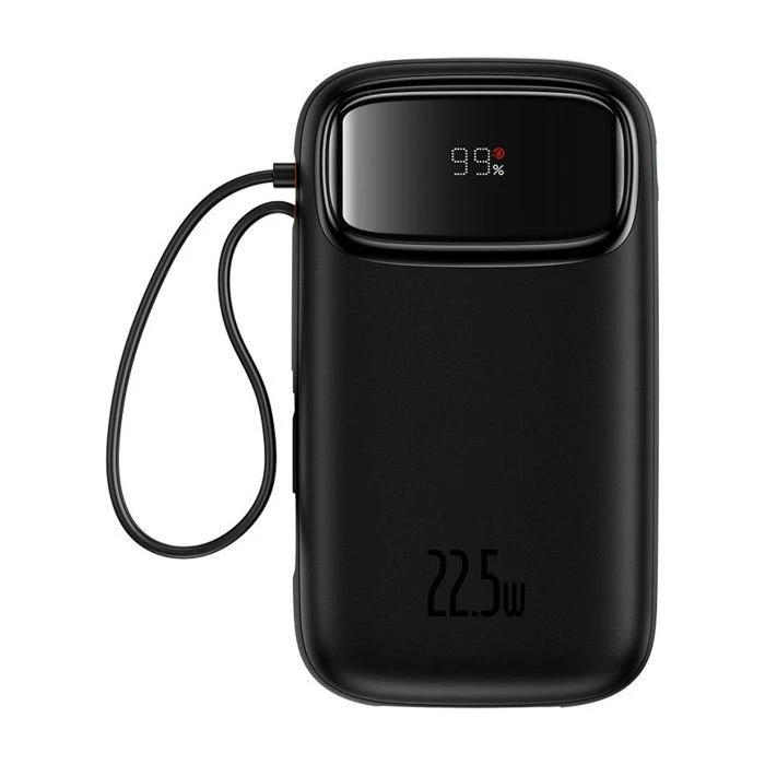 Мобильная батарея Baseus Qpow2 20000mAh 22.5W PD, QC/3.0, Black (P10055002113-00) (UA)